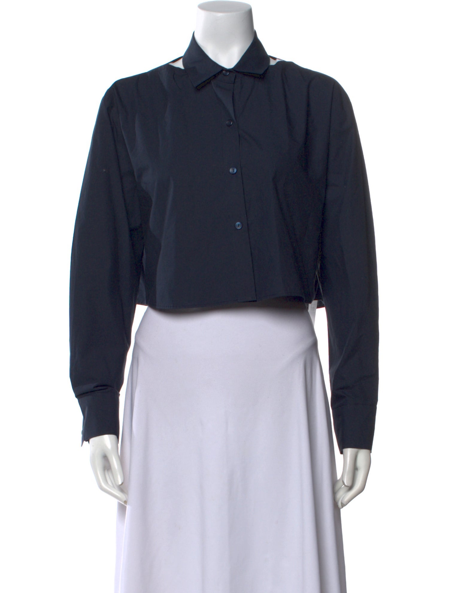 Inch2 Long Sleeve Crop Top