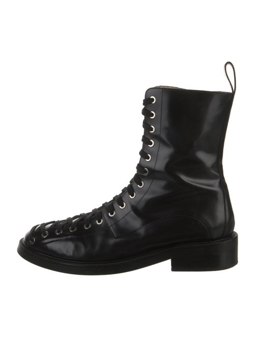 Inch2 Leather Combat Boots
