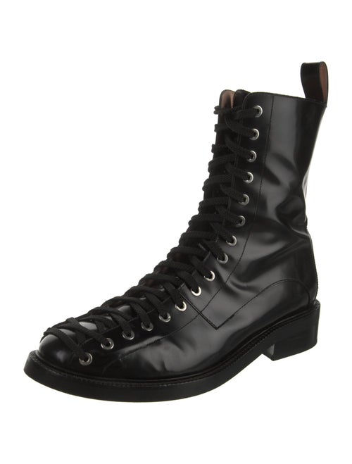 Inch2 Leather Combat Boots