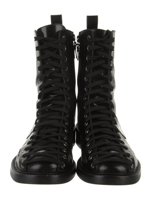 Inch2 Leather Combat Boots