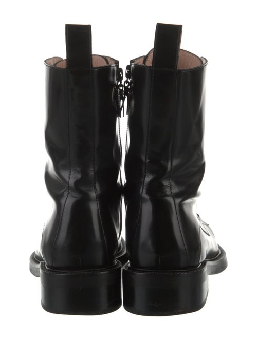 Inch2 Leather Combat Boots