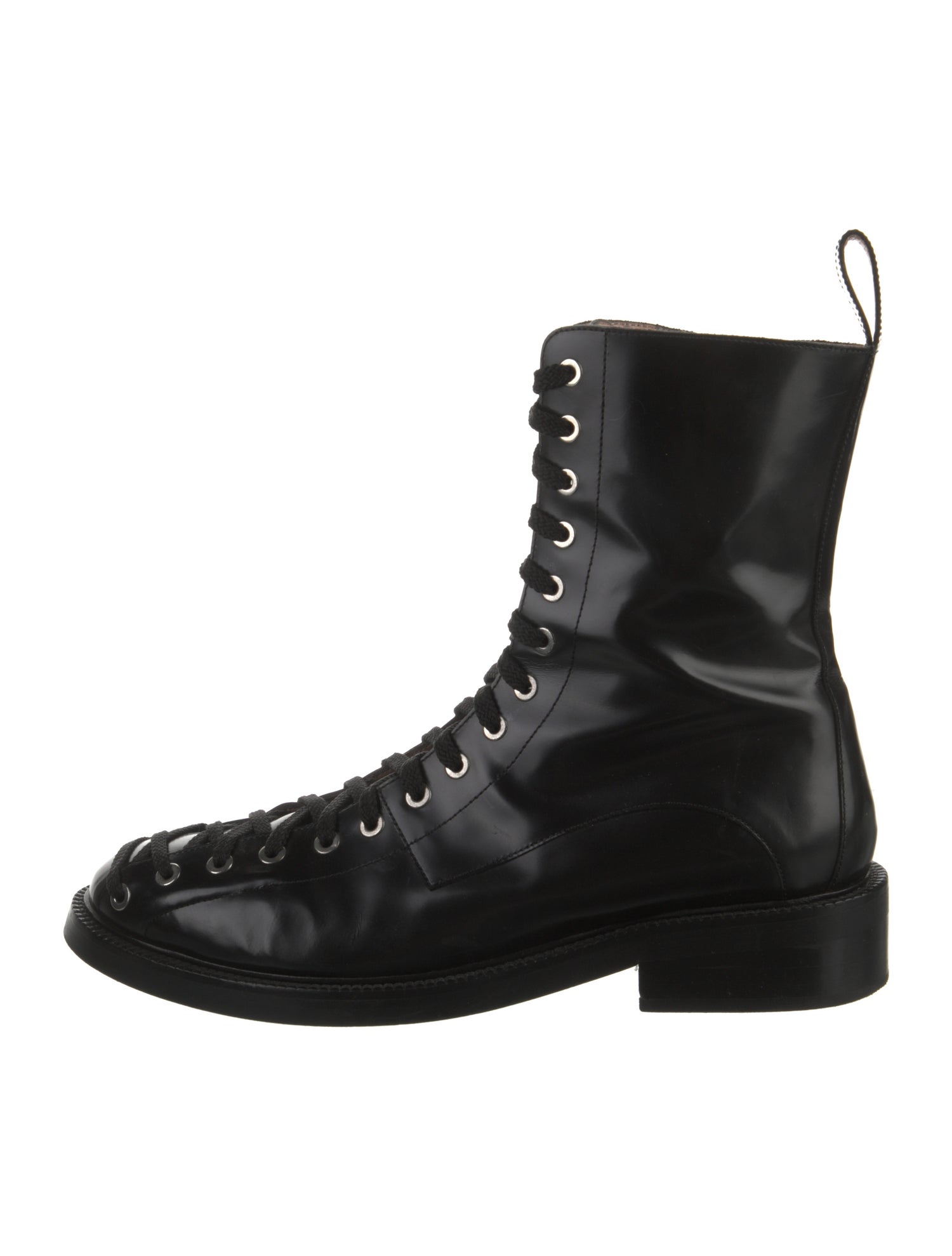 Inch2 Leather Combat Boots