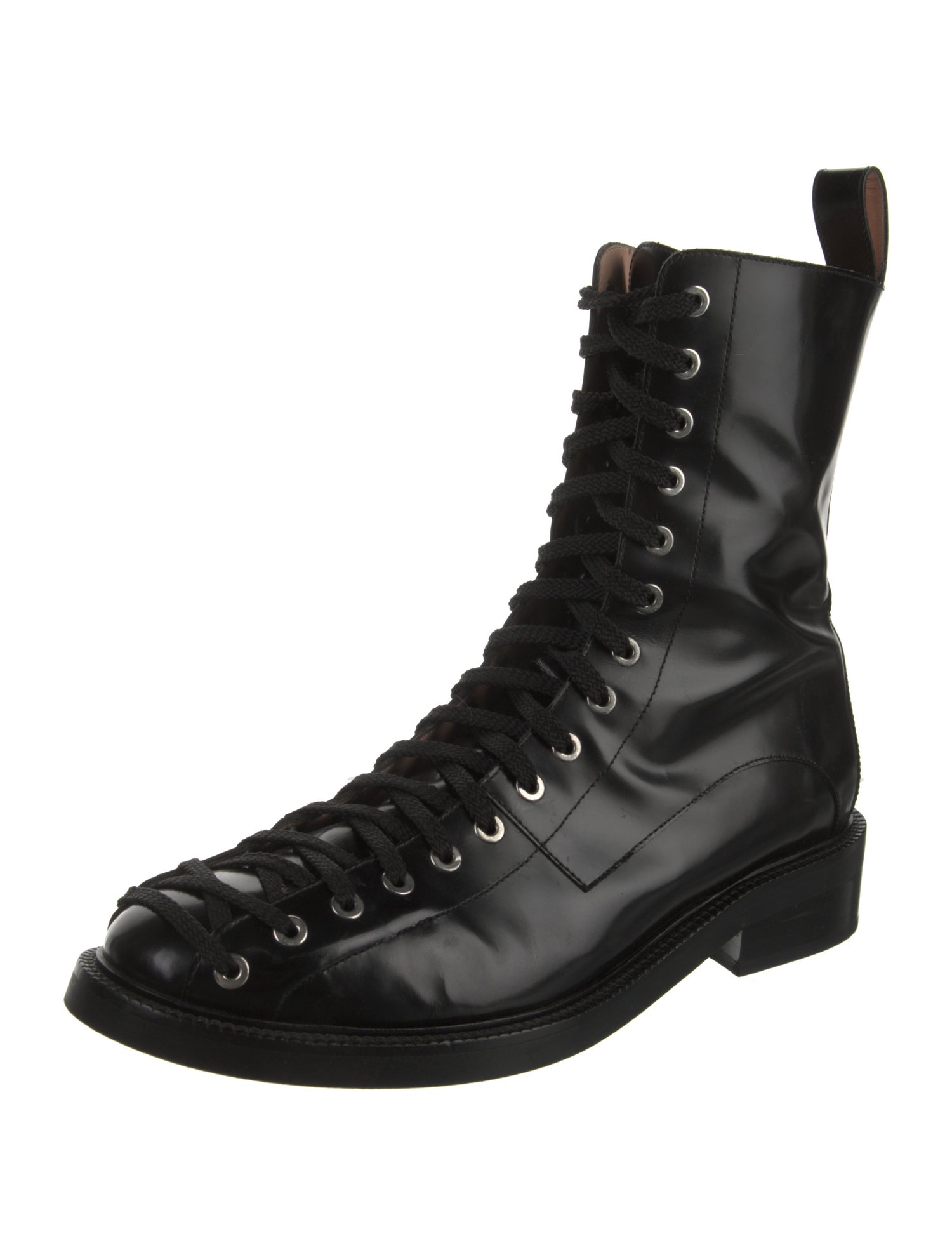 Inch2 Leather Combat Boots
