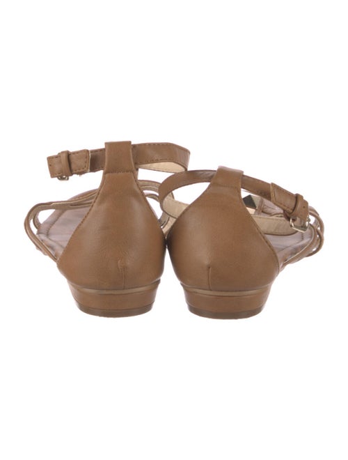 I'M Isola Marras Leather Studded Accents Gladiator Sandals