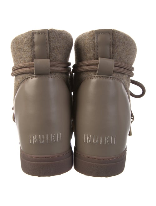 Inuikii Leather Printed Lace-Up Boots