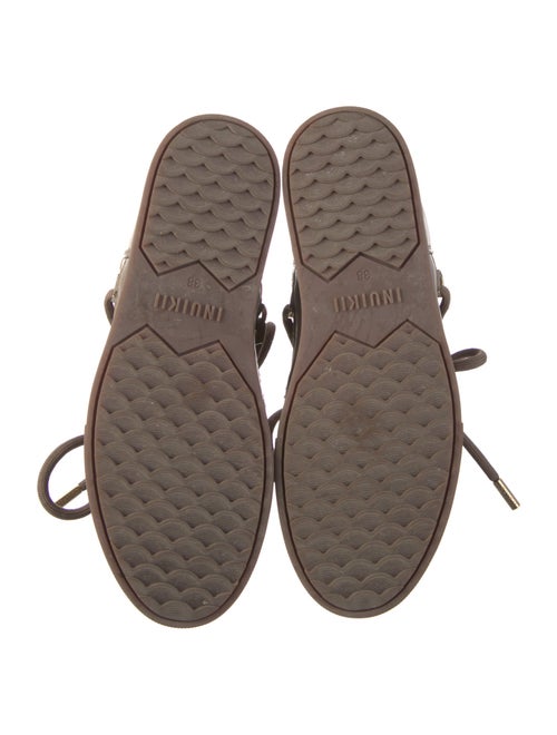 Inuikii Leather Printed Lace-Up Boots