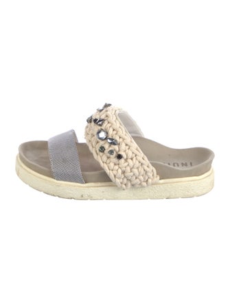 Inuikii Printed Crystal Embellishments Slides