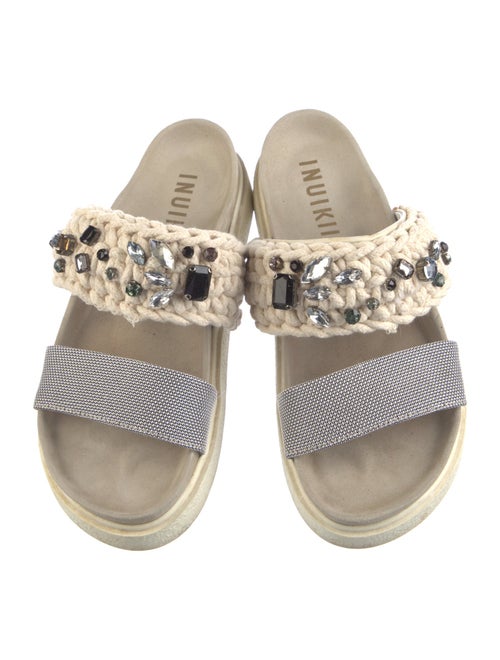 Inuikii Printed Crystal Embellishments Slides