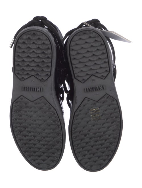 Inuikii Leather Fur Trim Boots