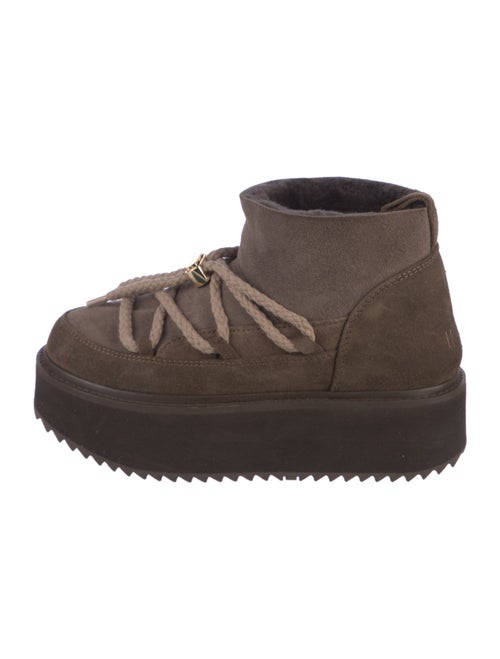Inuikii Suede Lace-Up Boots