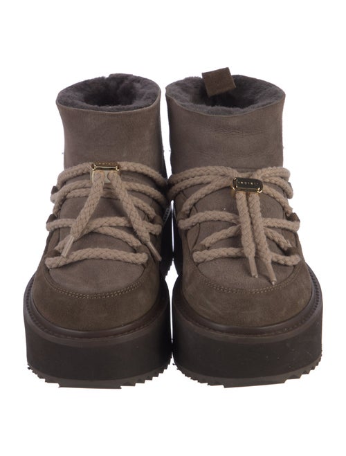 Inuikii Suede Lace-Up Boots