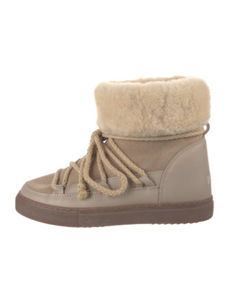 Inuikii Suede Lace-Up Boots