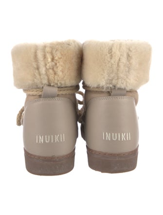 Inuikii Suede Lace-Up Boots