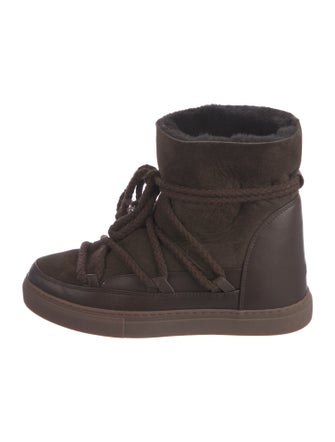 Inuikii Suede Lace-Up Boots
