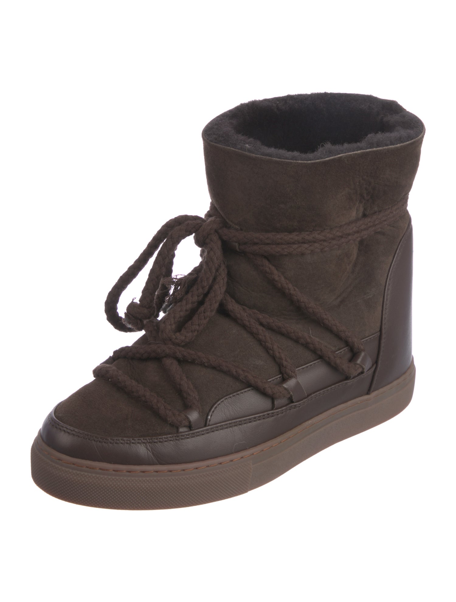 Inuikii Suede Lace-Up Boots