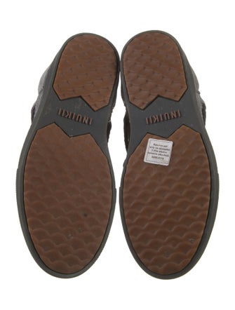 Inuikii Felt Patterned Lace-Up Boots