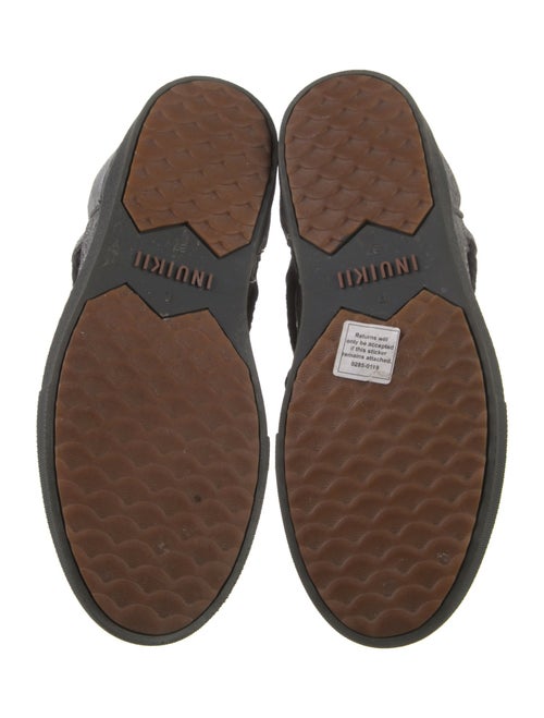 Inuikii Felt Patterned Lace-Up Boots