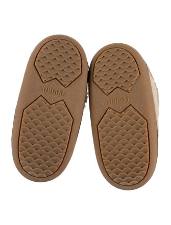 Inuikii Suede Fur Trim Lace-Up Boots