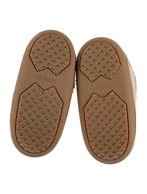 Inuikii Suede Fur Trim Lace-Up Boots