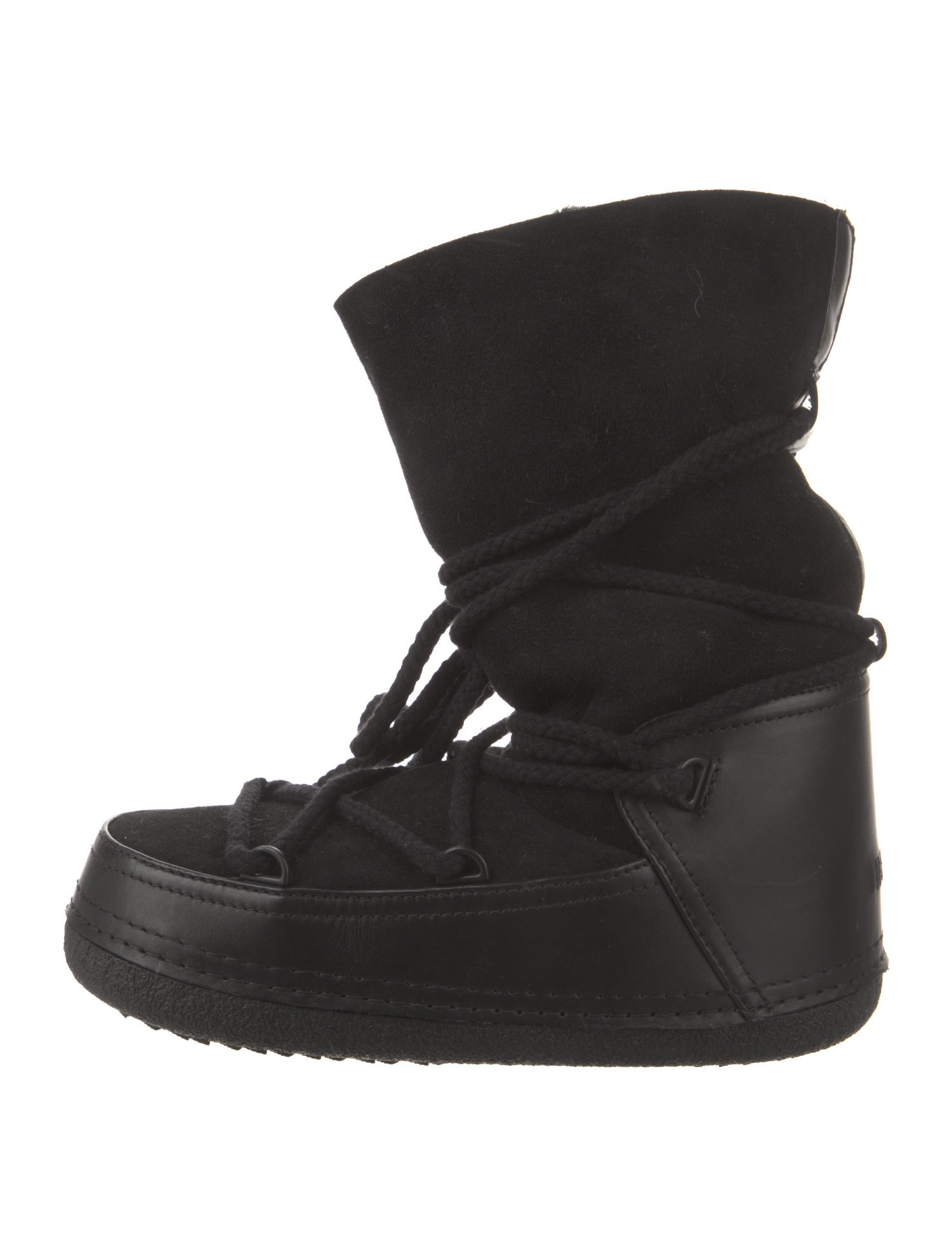Inuikii Suede Lace-Up Boots