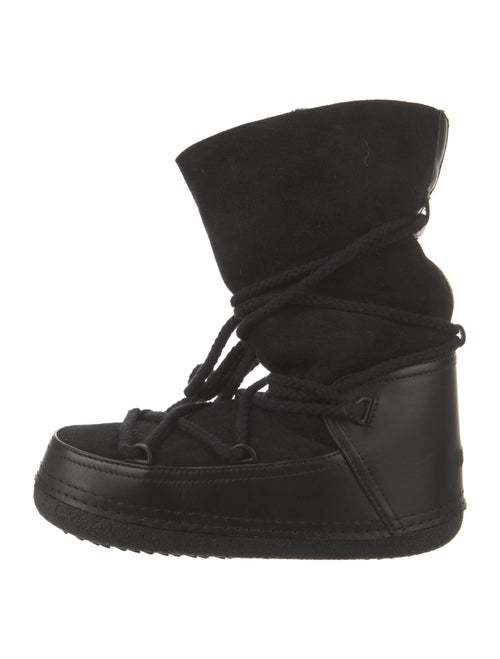 Inuikii Suede Lace-Up Boots