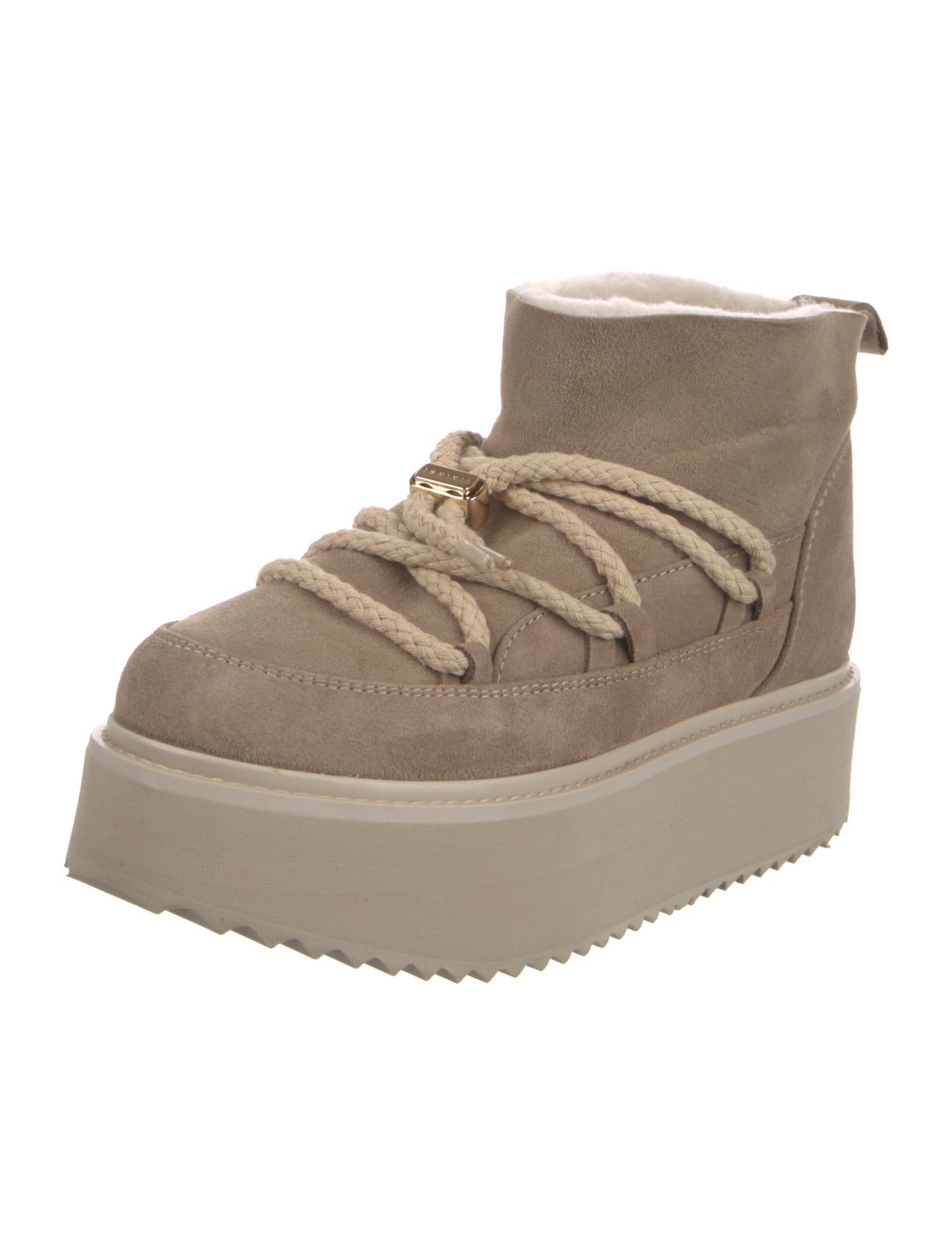Inuikii Suede Lace-Up Boots