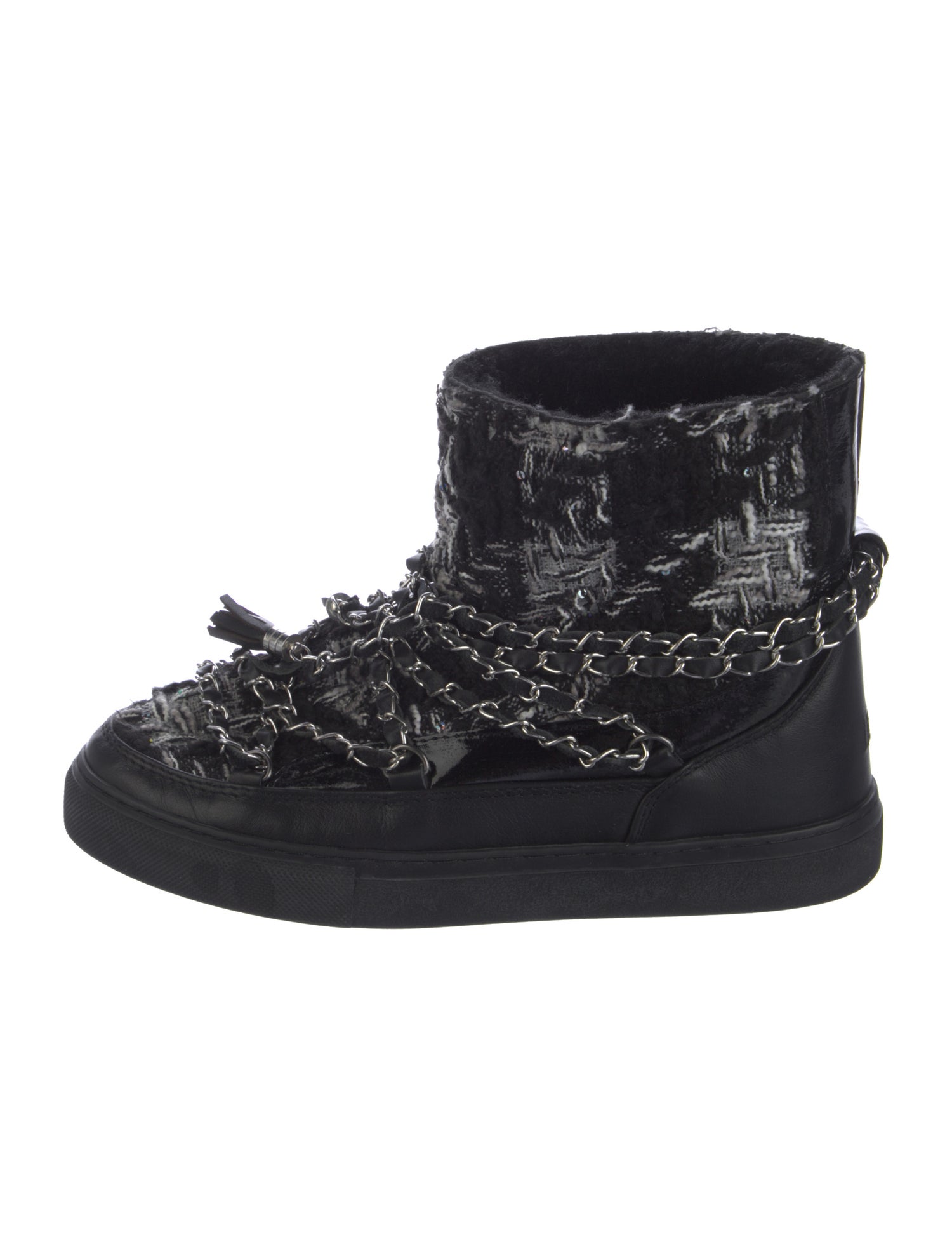 Inuikii Tweed Lace-Up Boots