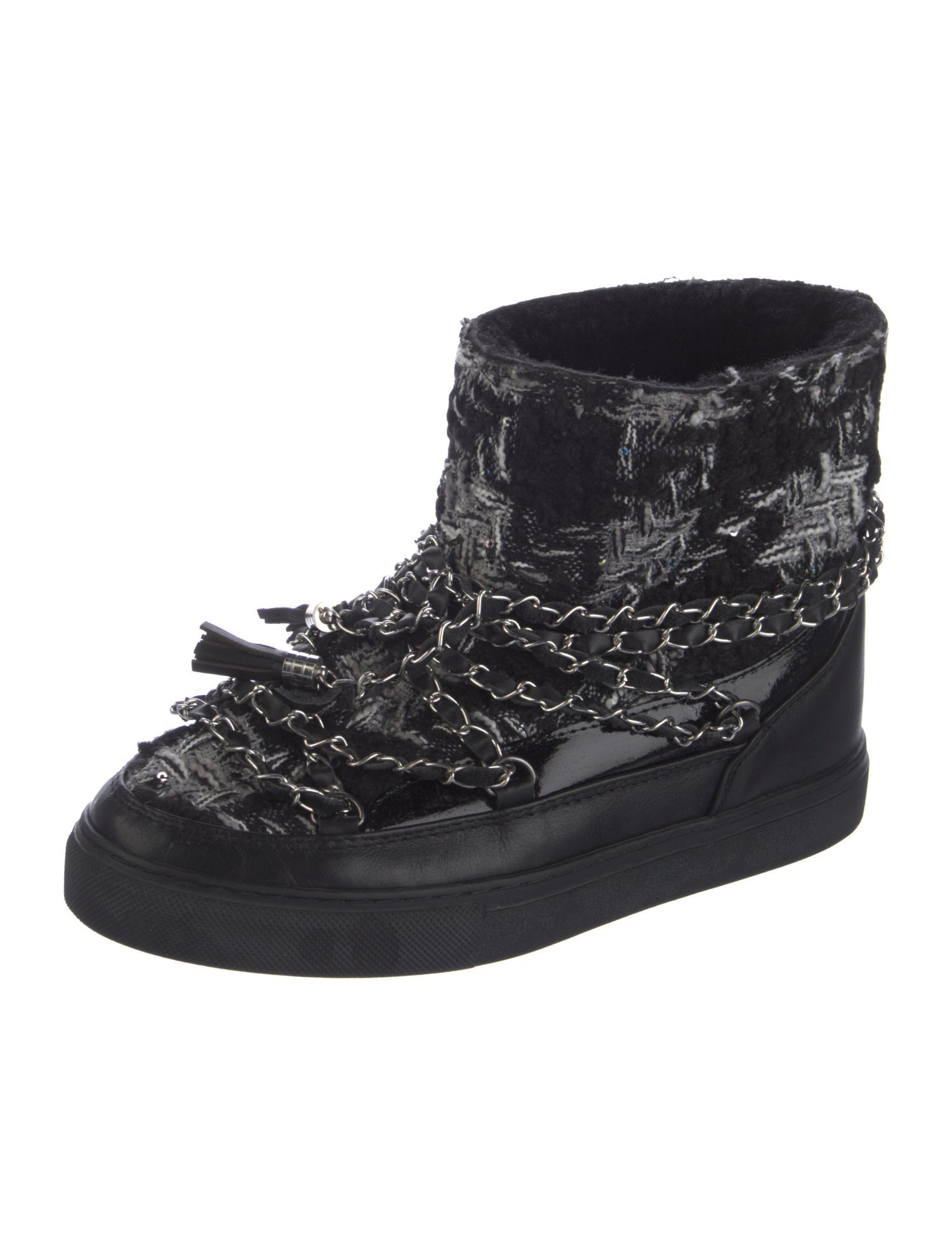 Inuikii Tweed Lace-Up Boots