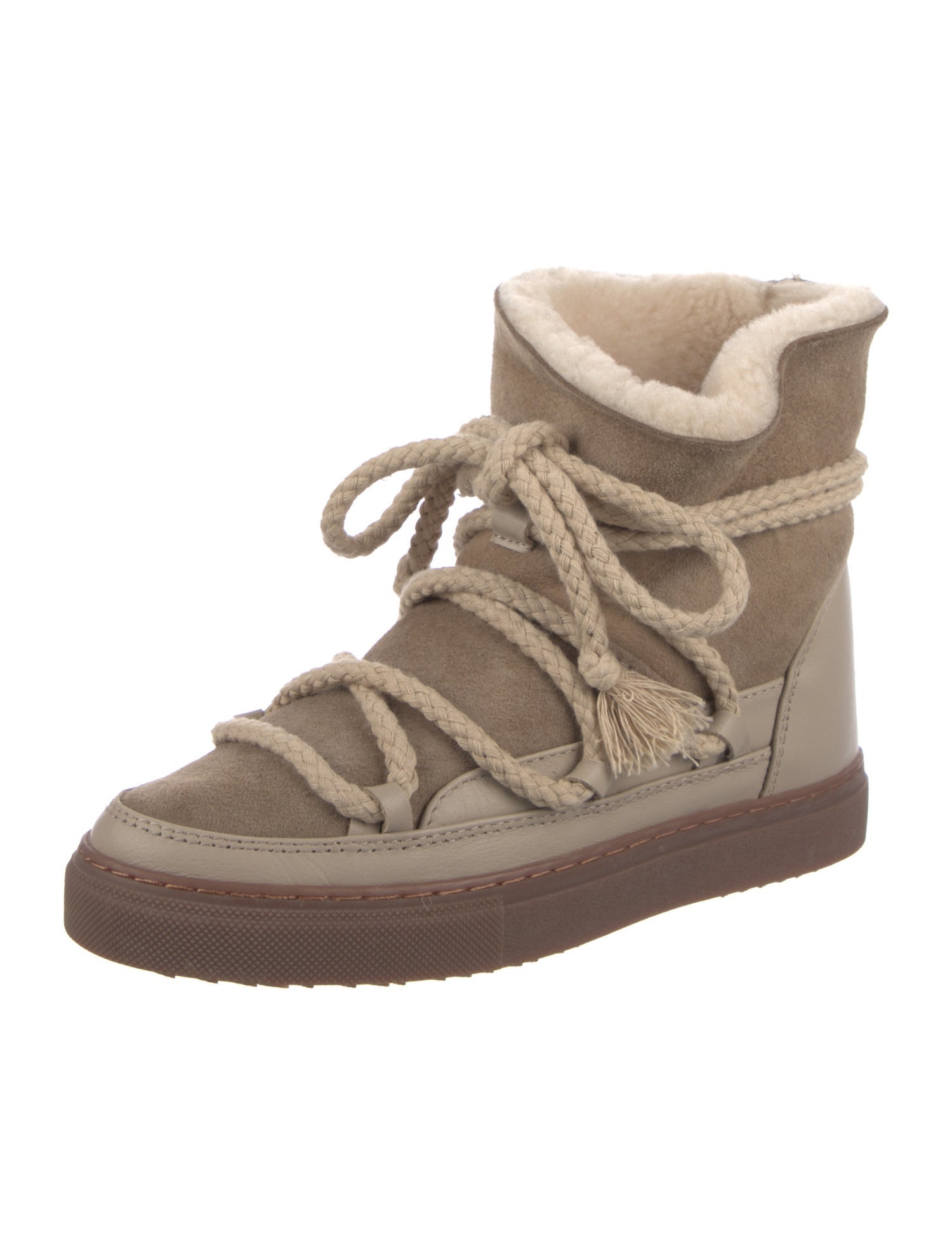 Inuikii Suede Lace-Up Boots