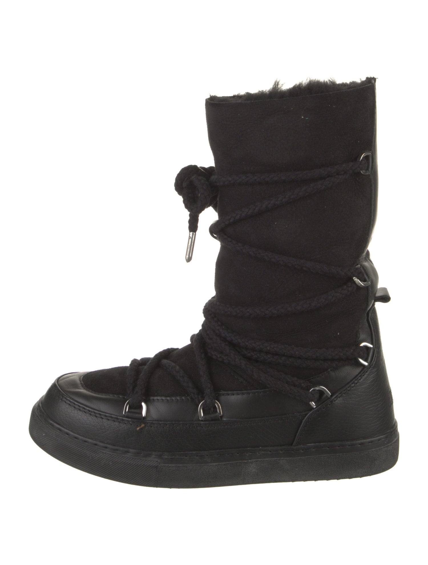 Inuikii Suede Lace-Up Boots