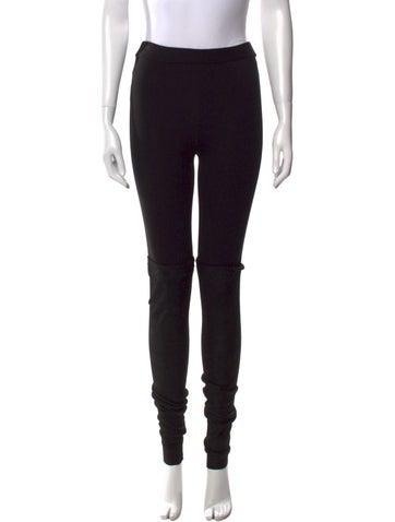 Isabel Benenato Pants Leather Skinny Leg XS