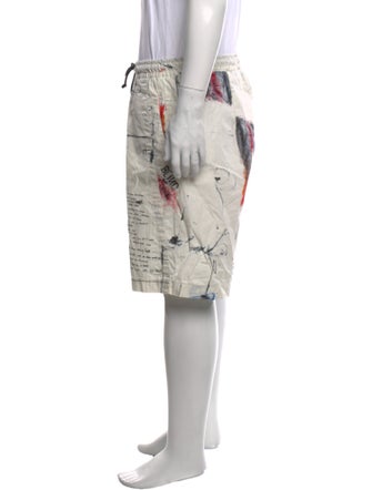 Isabel Benenato Printed Shorts