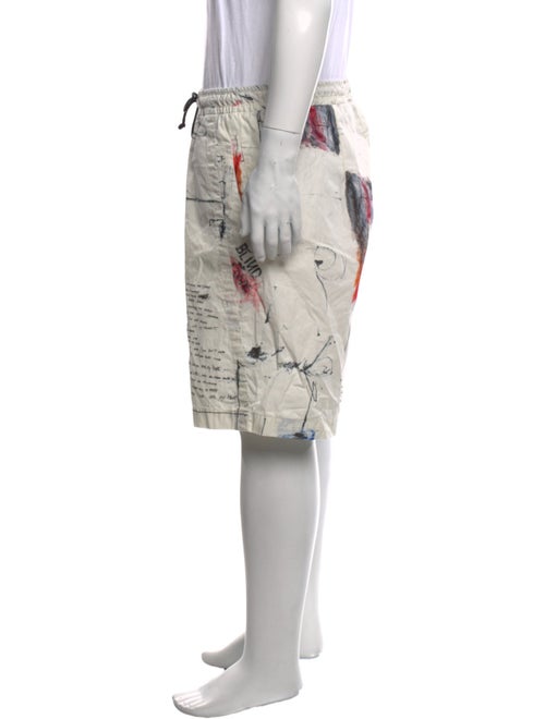 Isabel Benenato Printed Shorts