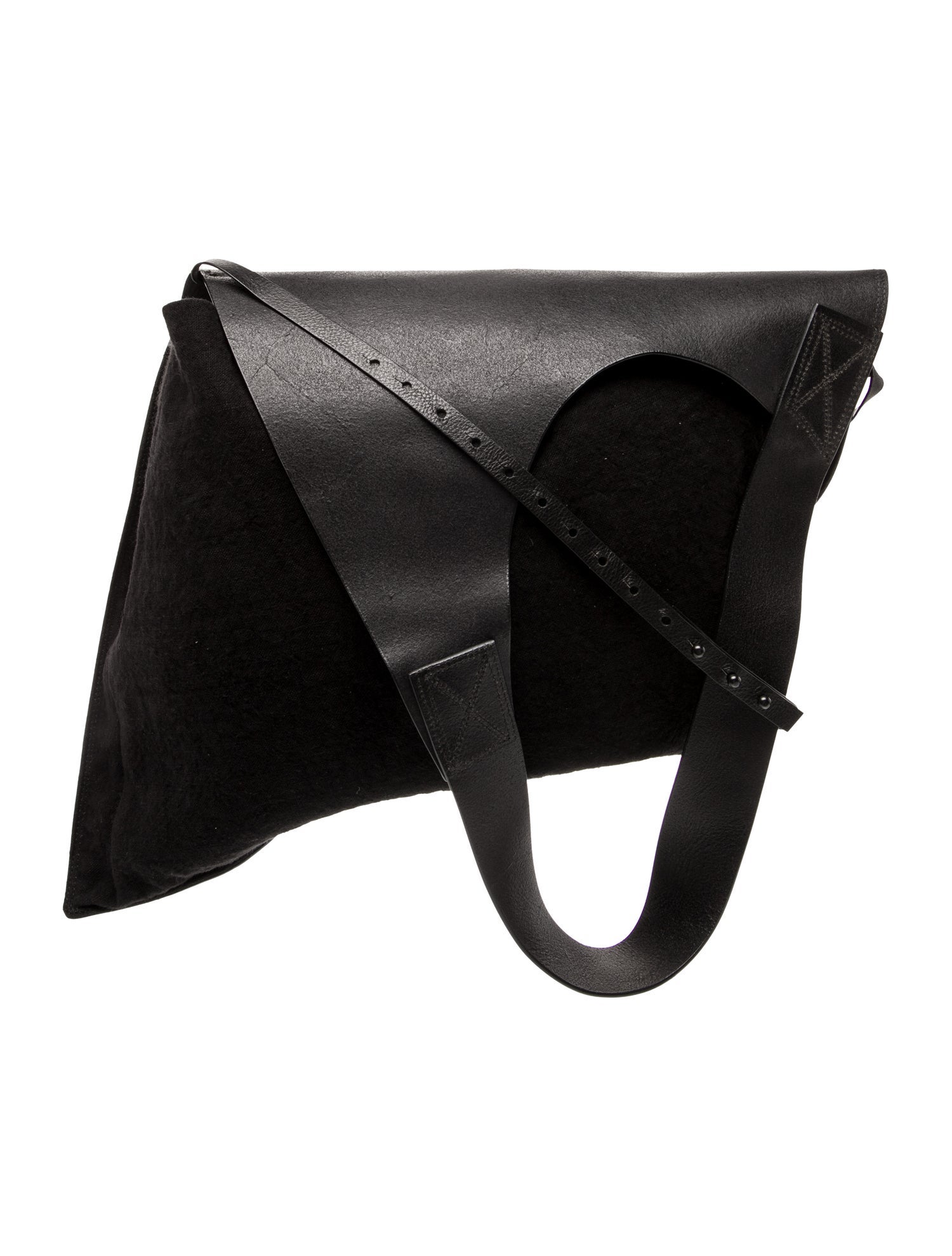 Isabel Benenato Leather Envelope Side Bag