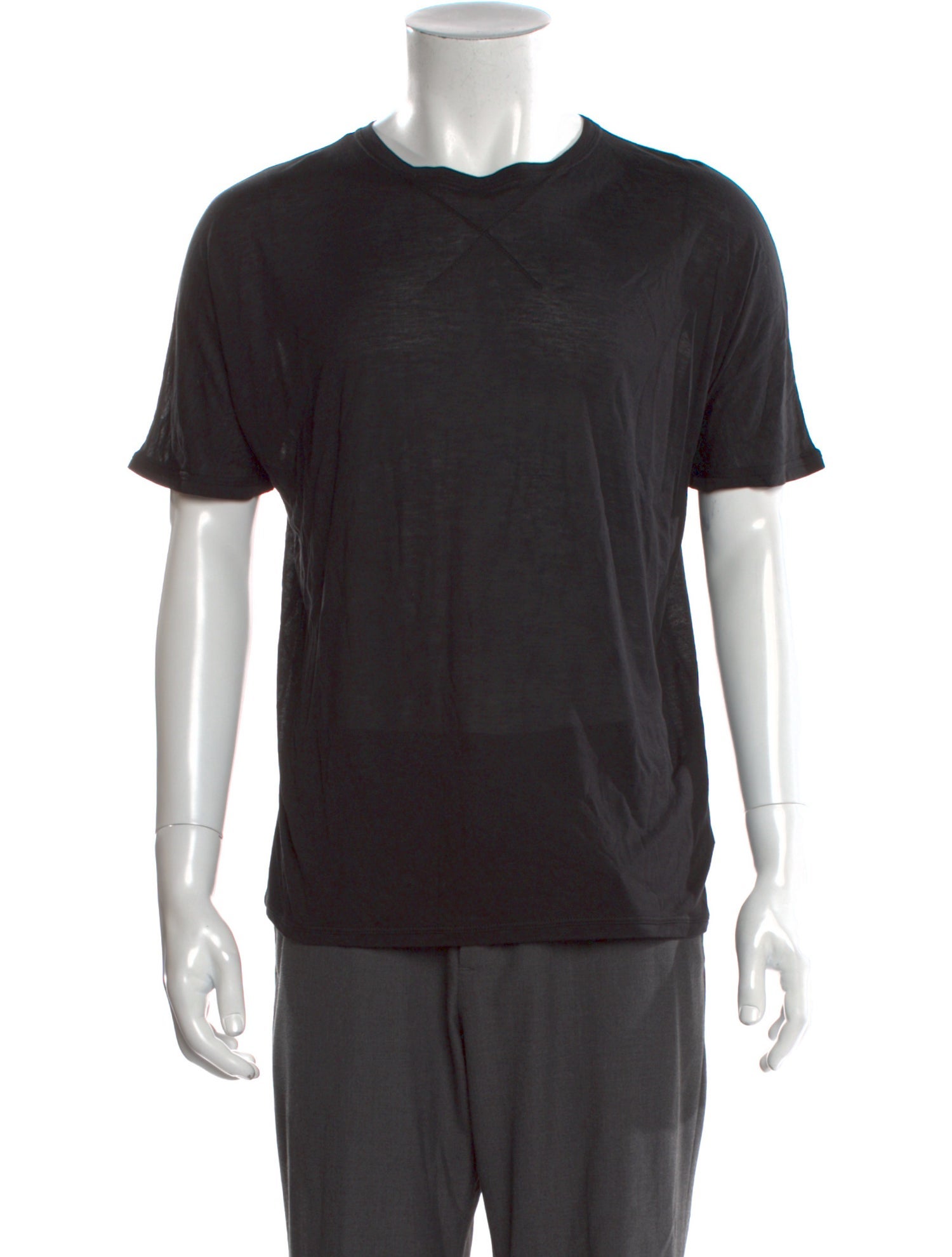 Isabel Benenato Crew Neck Short Sleeve T-Shirt