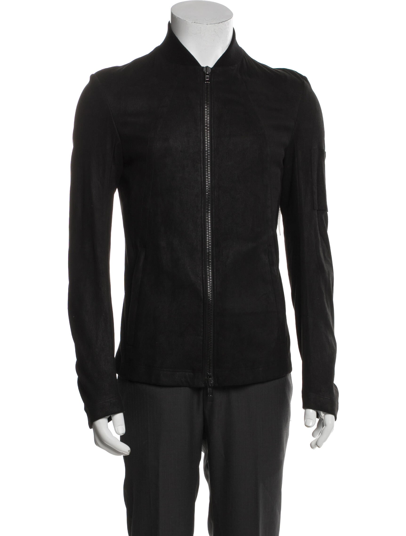 Isabel Benenato Leather Moto Jacket