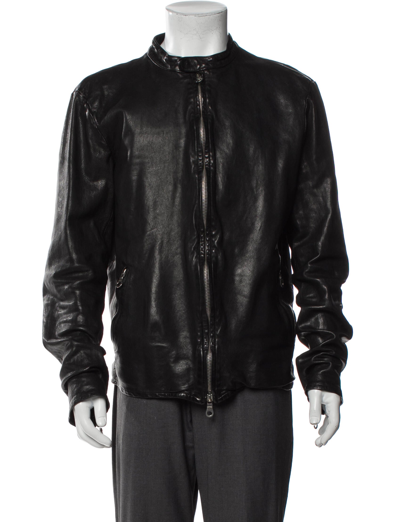 Isamu Katayama Backlash Leather Moto Jacket