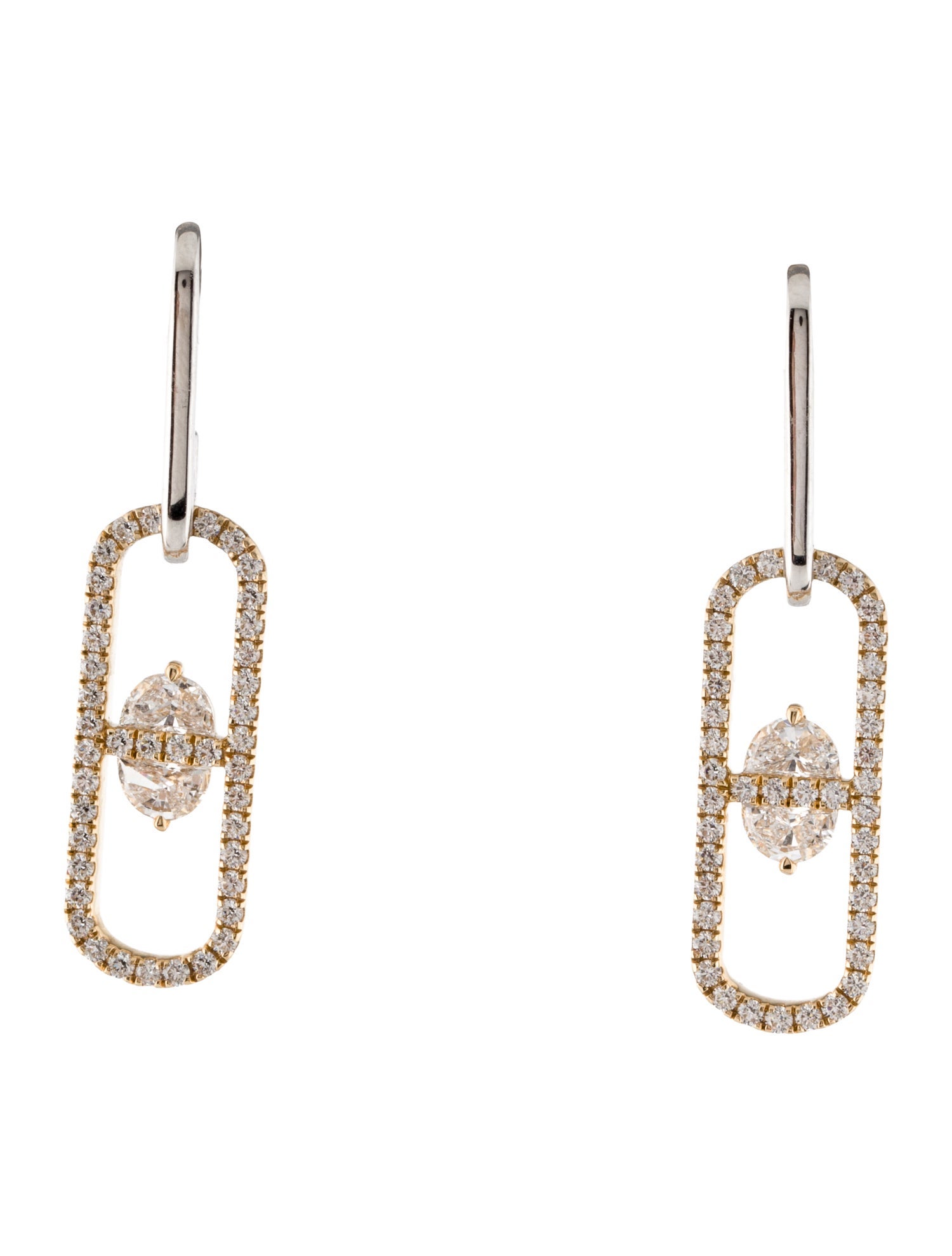 ILAARA 14K 1.66ctw Diamond Drop Earrings