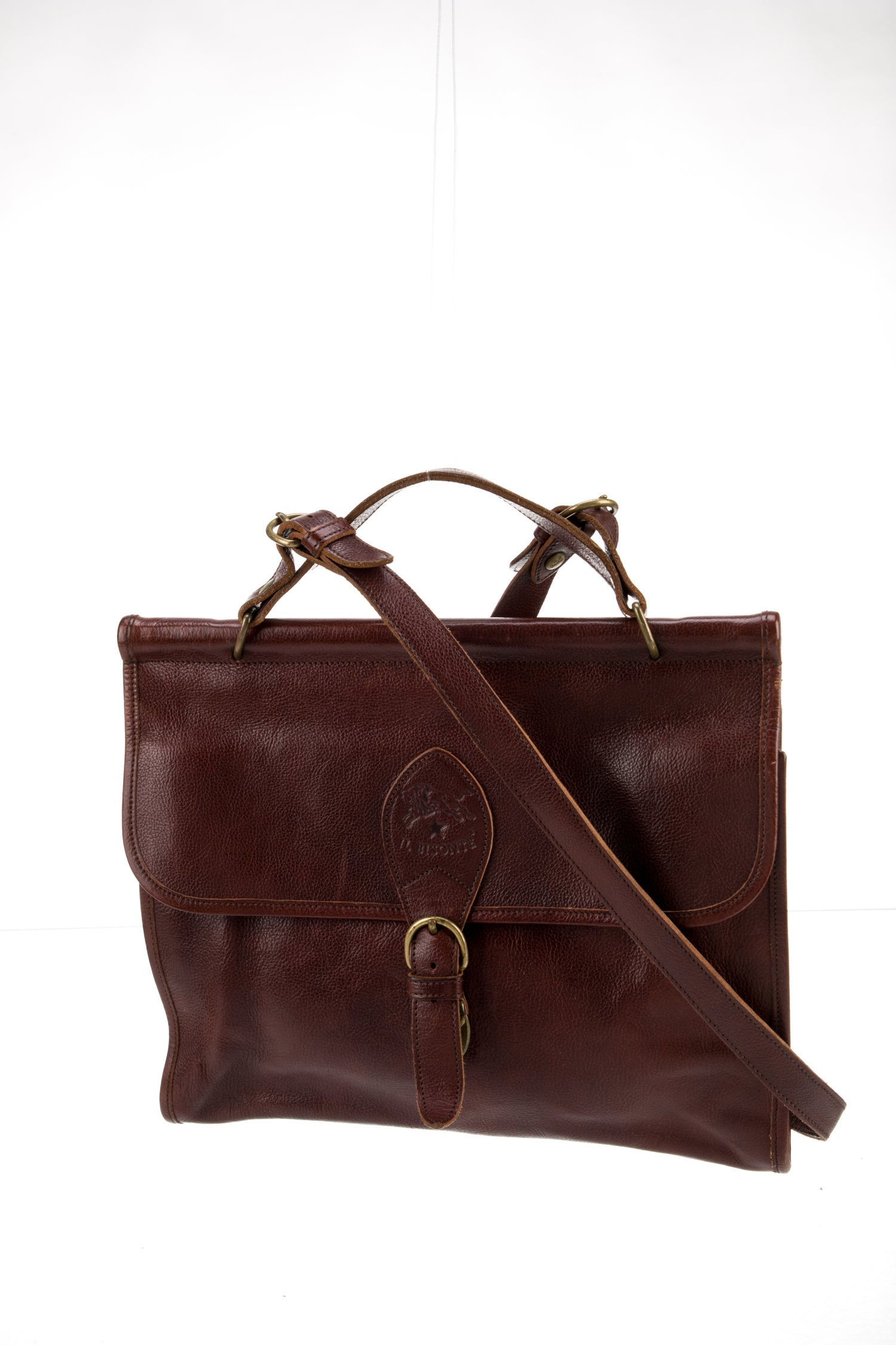 Il Bisonte Leather Shoulder Bag