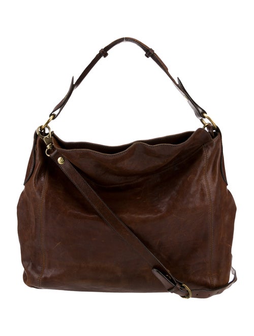 Il Bisonte Leather Top Handle Bag