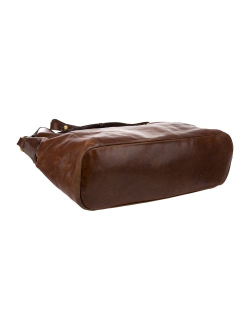 Il Bisonte Leather Top Handle Bag