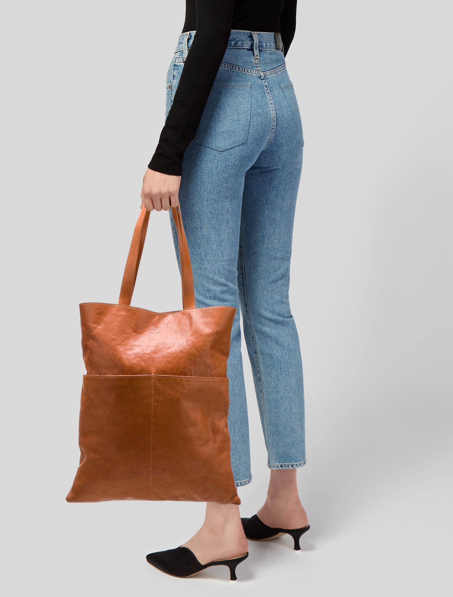 Il Bisonte Leather Tote