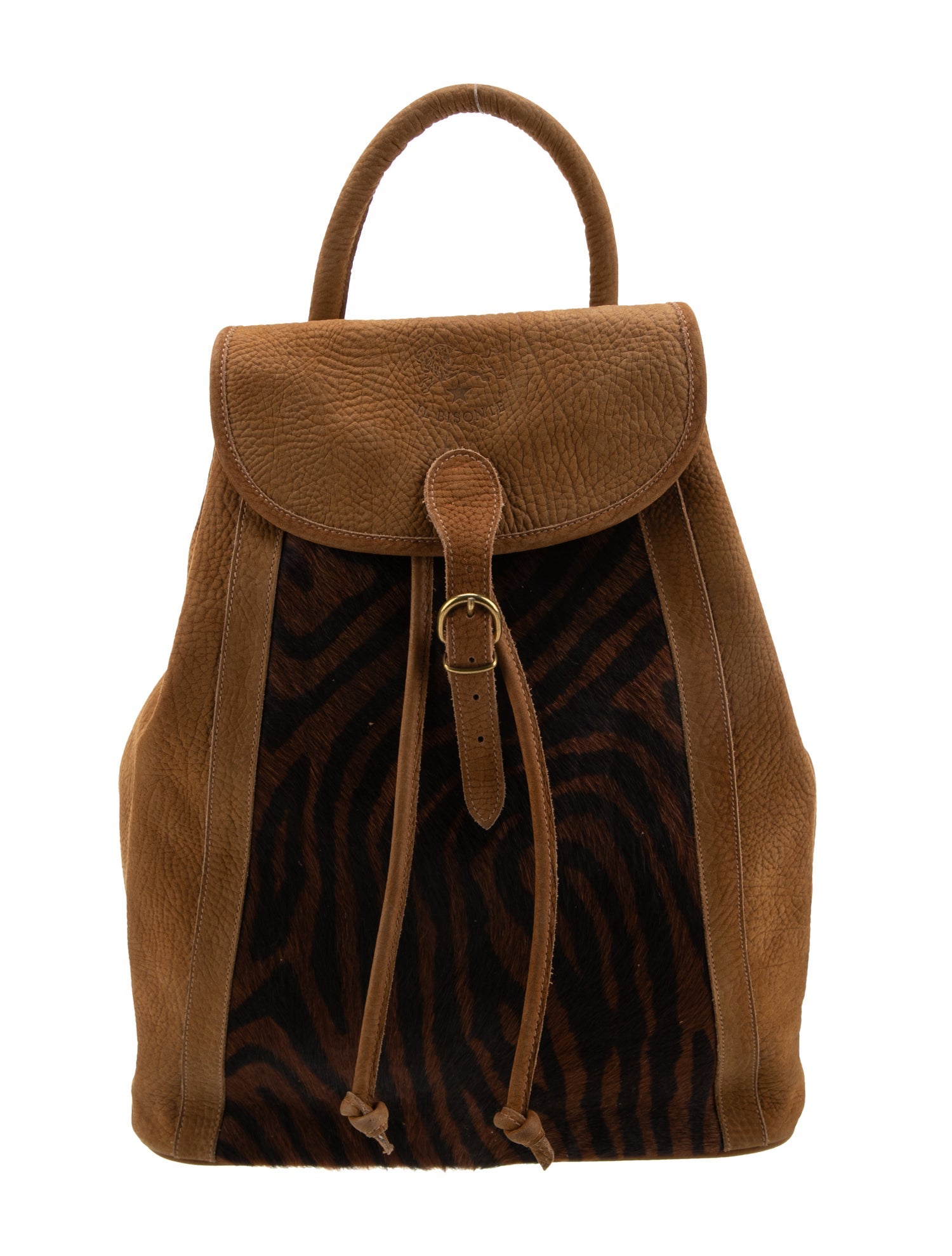 Il Bisonte Leather Backpack
