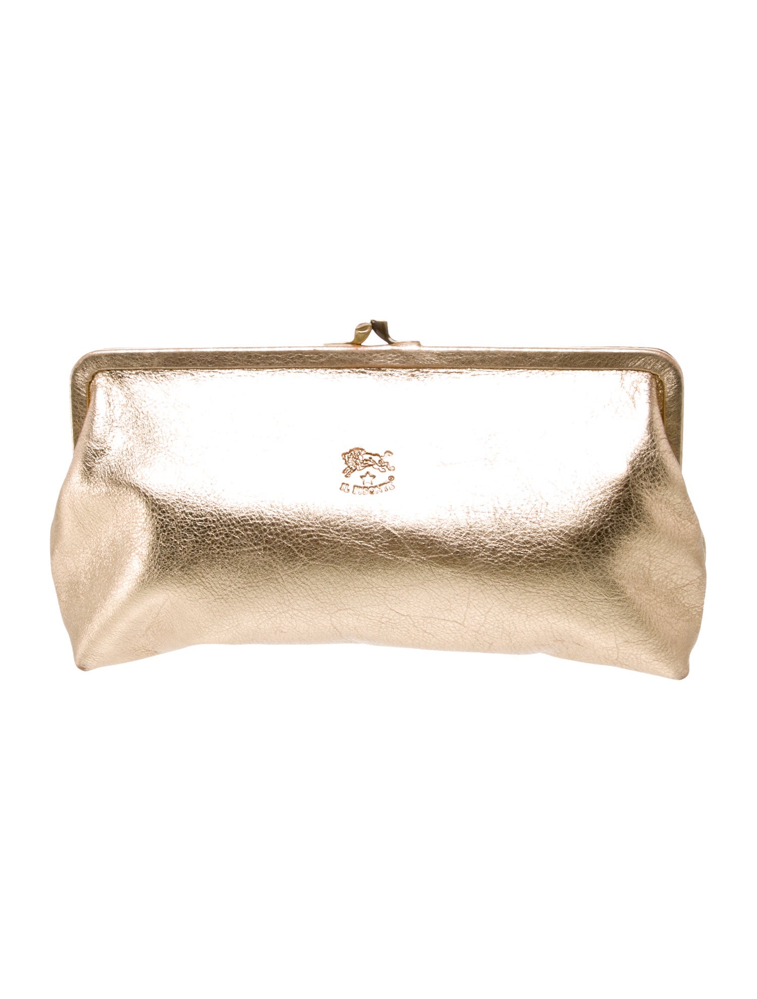 Il Bisonte Leather Clutch