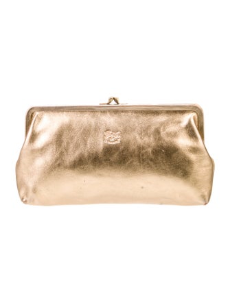 Il Bisonte Leather Clutch