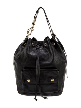 Il Bisonte Leather Bucket Bag
