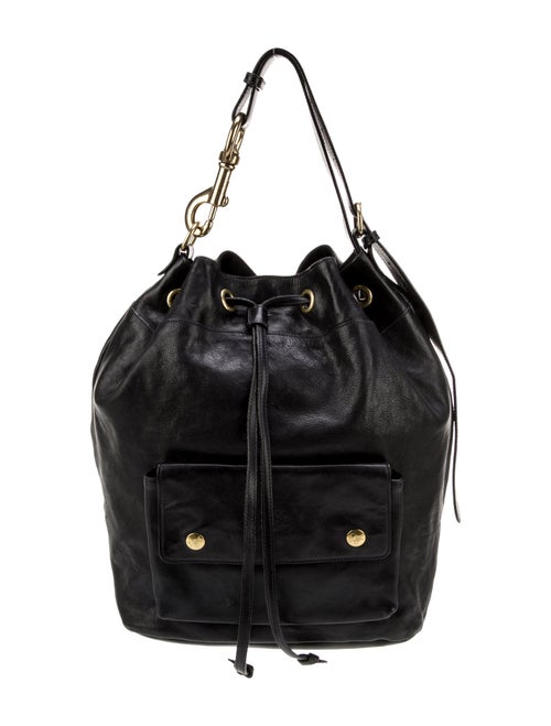 Il Bisonte Leather Bucket Bag