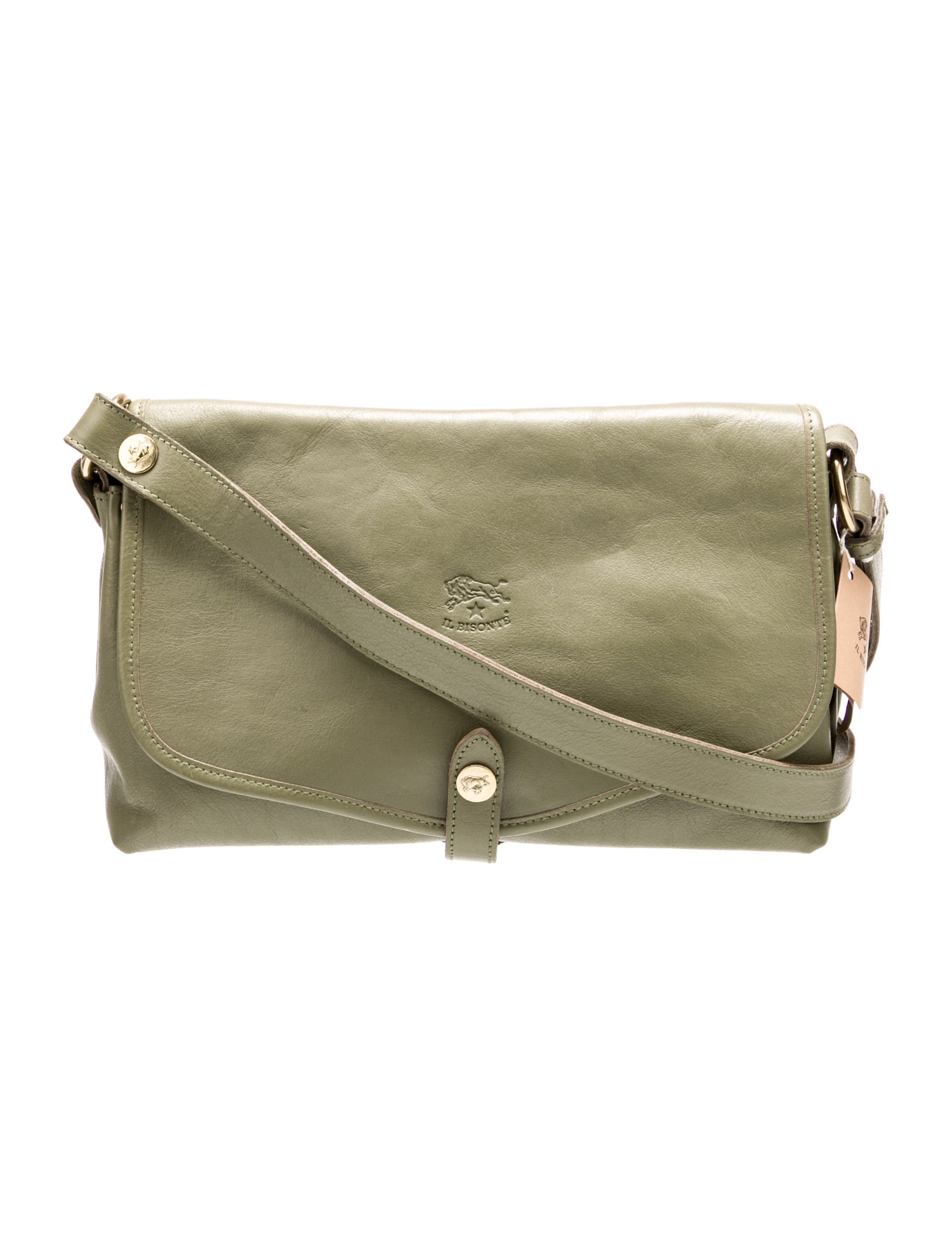 Il Bisonte Leather Shoulder Bag