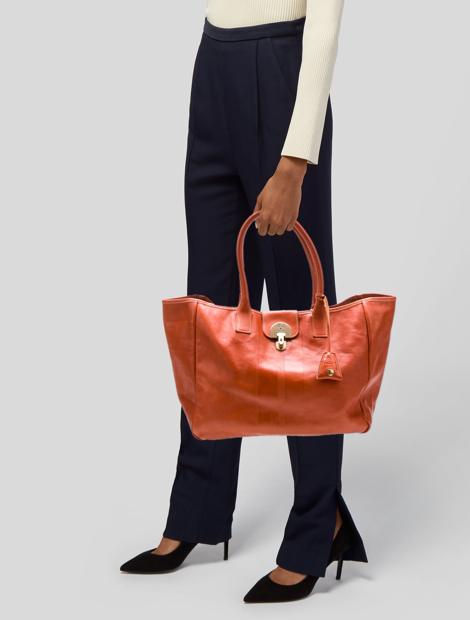 Il Bisonte Leather Tote