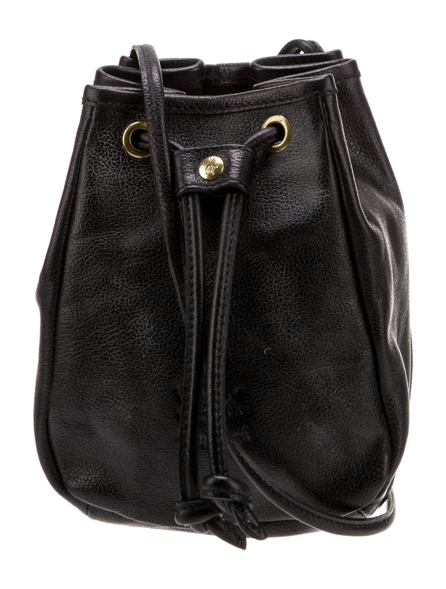Il Bisonte Leather Bucket Bag